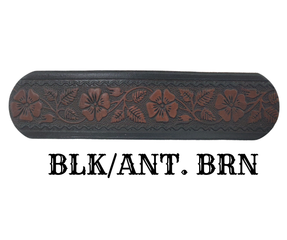 "The Wallflower" Leather Name Belt