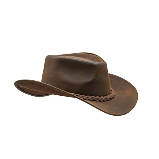 Our Outback style hats for men are multipurpose and used as fashion to get attention at parties and to save yourself from Weather. Hats are associated with farmers, ranchers, truck drivers, rugged outdoor and gambler looks. In recent years, cowboy hats have started to become a more common fixture in mainstream fashion. Get yours at our Smyrna, TN shop not far from wild downtown Nashville.