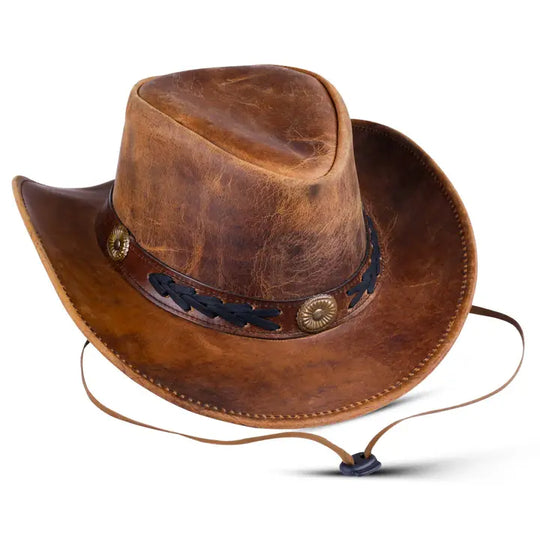 Our Outback style hats for men are multipurpose and used as fashion to get attention at parties and to save yourself from Weather. Hats are associated with farmers, ranchers, truck drivers, rugged outdoor and gambler looks. In recent years, cowboy hats have started to become a more common fixture in mainstream fashion. Get yours at our Smyrna, TN shop not far from wild downtown Nashville.