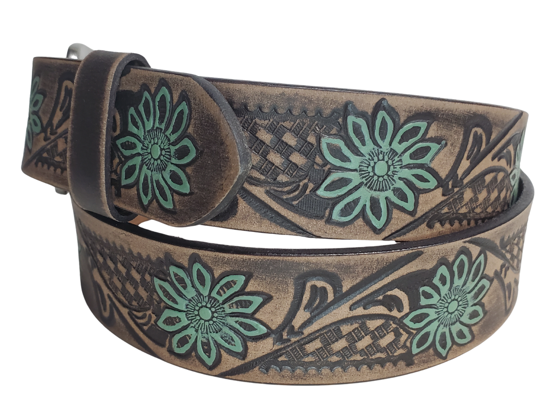 The "Jackpot" Leather Belt