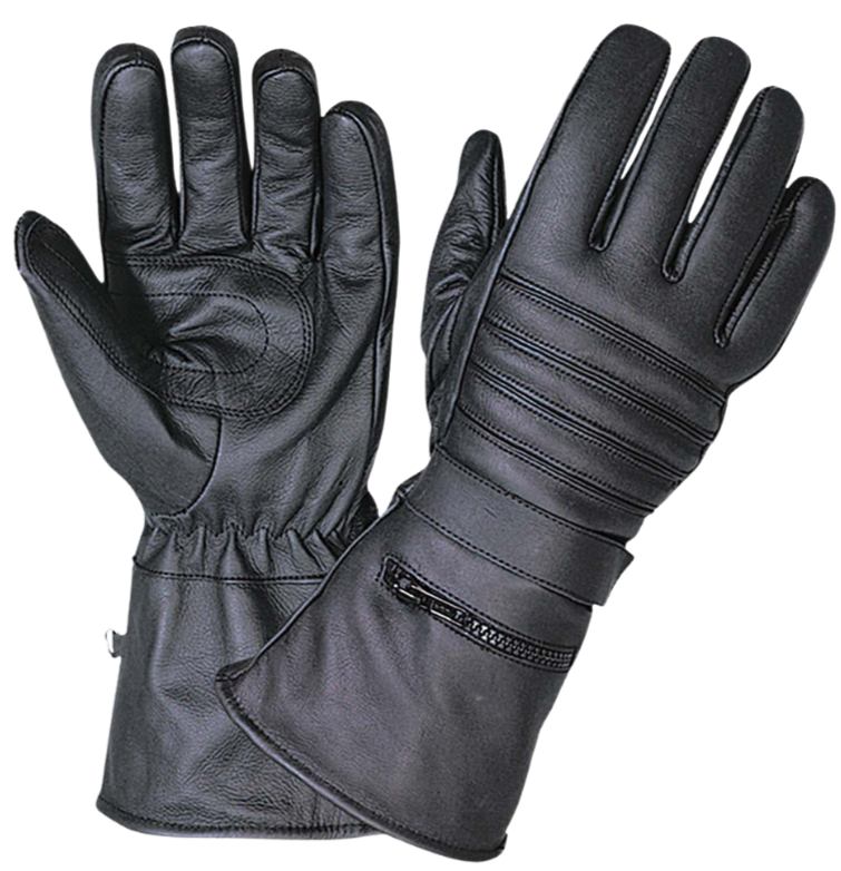 Gauntlet Leather Riding Gloves Buckle And Hide Leather Llc 8065