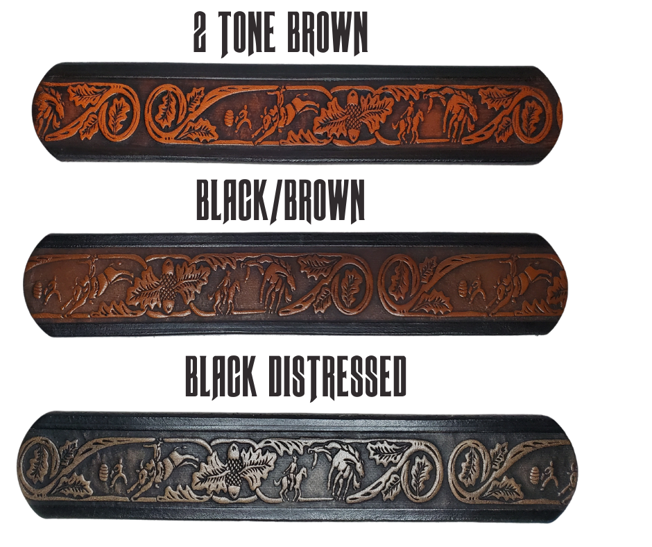 The "Bullrider" Leather Belt