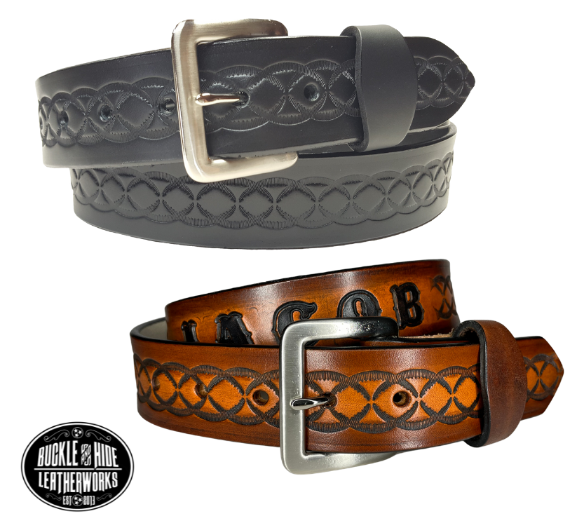 "The Gallatin" Leather Belt