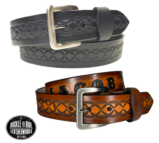 "The Gallatin" Leather Belt