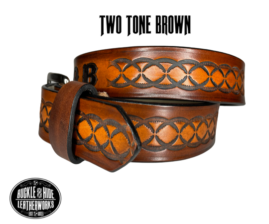 "The Gallatin" Leather Belt