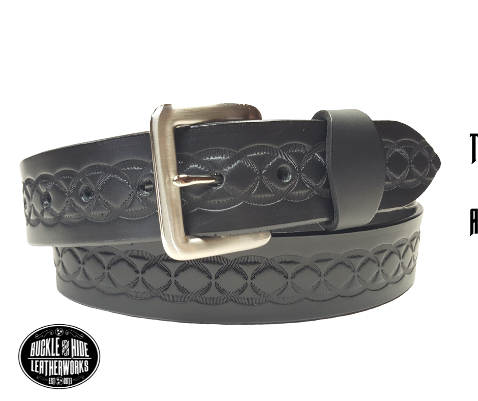 "The Gallatin" Leather Belt