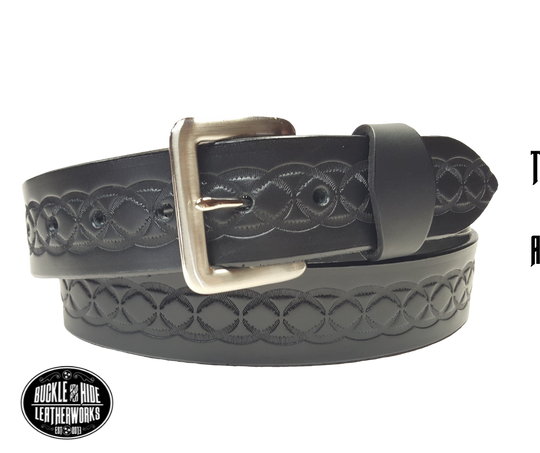 "The Gallatin" Leather Belt