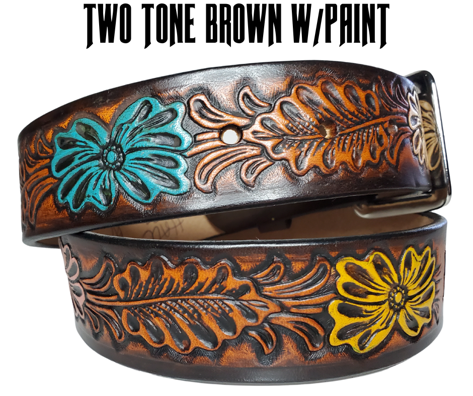 "The Desperado" Leather Belt