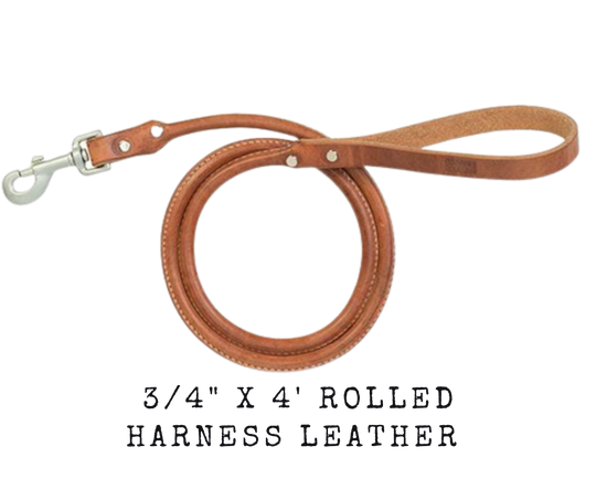 Crafted from beautiful rolled Hermann Oak® russet harness leather. Features durable aluminum-finished hardware that lasts for years. Buttered harness leather is strong and weather-resistant. Finished with wheat stitching for durability and a classic look Available at our Smyrna, TN shop just outside Nashville.       