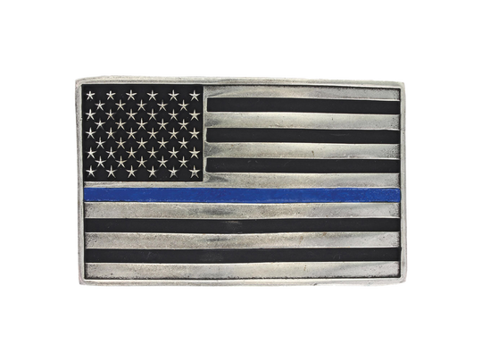 The thin blue line represents the sacrifice made by those that choose to help and protect regardless of the cost. Standard 1.5 inch belt swivel. Available online and at our shop just outside Nashville in Smyrna, TN.